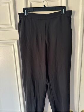 J. Crew Factory Jamie Black Straight-Leg Dress Pants